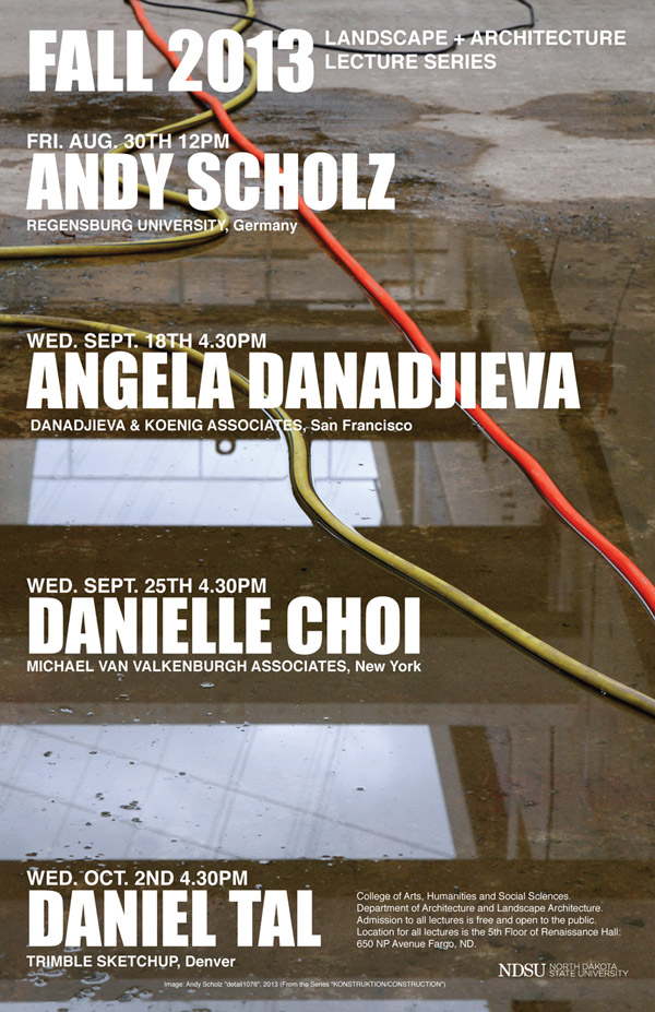 Andy Scholz Artist Talk 2013